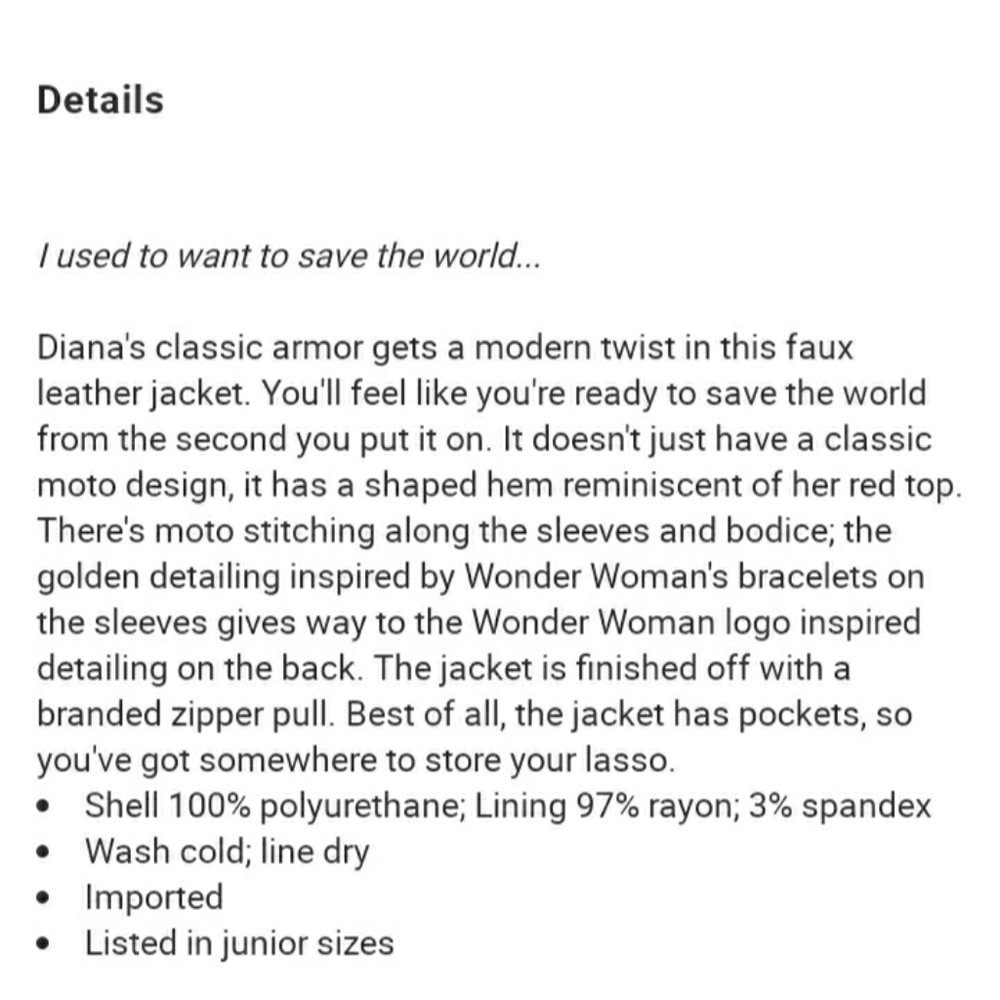 WW Armor Jacket - Picture 5 of 5